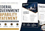 design a professional federal government capability statement